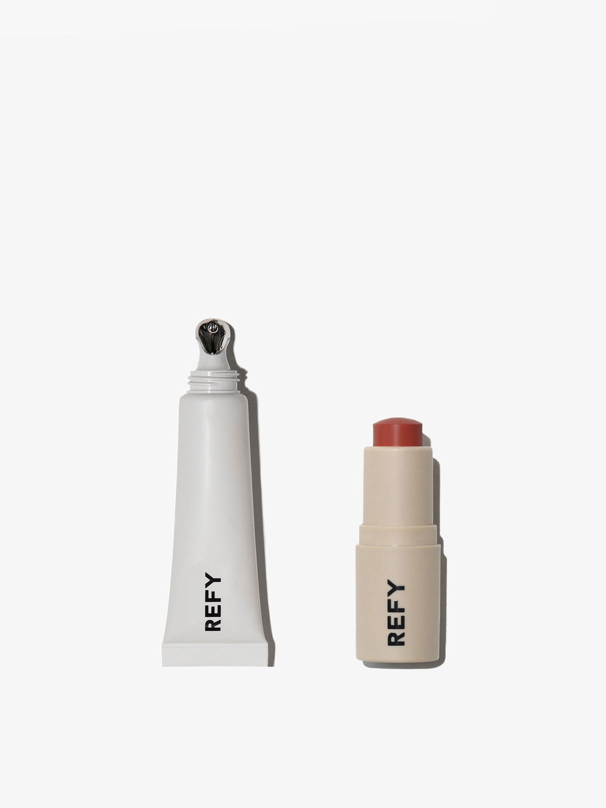 REFY LIP BLUSH + CLEAR LIP GLOSS