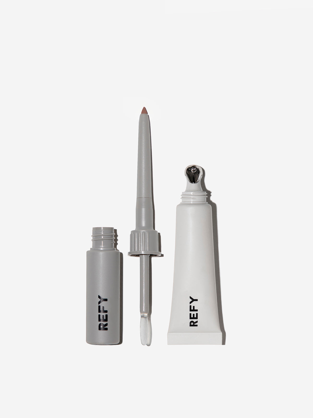 REFY LIP COLLECTION. LIP SCULPT + CLEAR LIP GLOSS