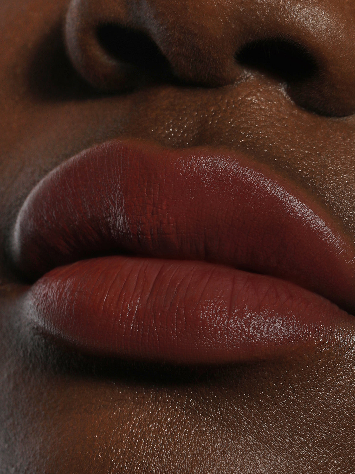 REFY LIP BLUSH IN SHADE CANYON CLOSE UP LIP