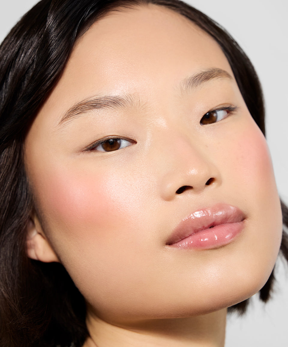 | desc: Wenli wears shade Rose 
