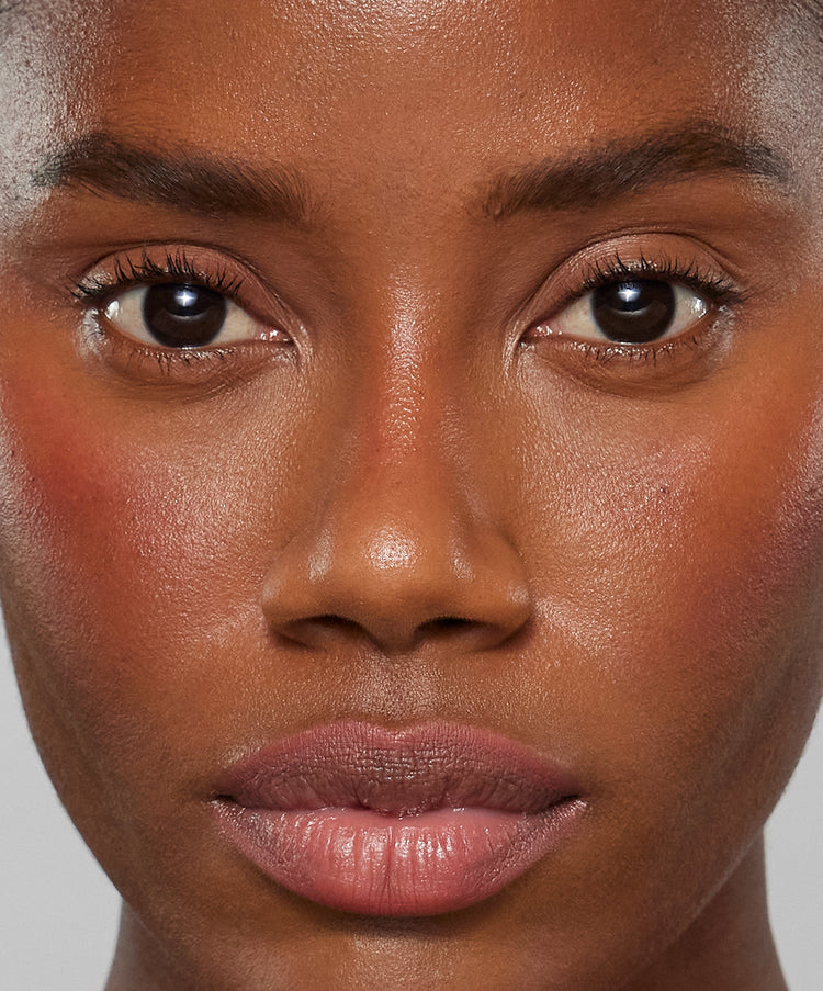 Model wears Lip Sculpt in Dusk