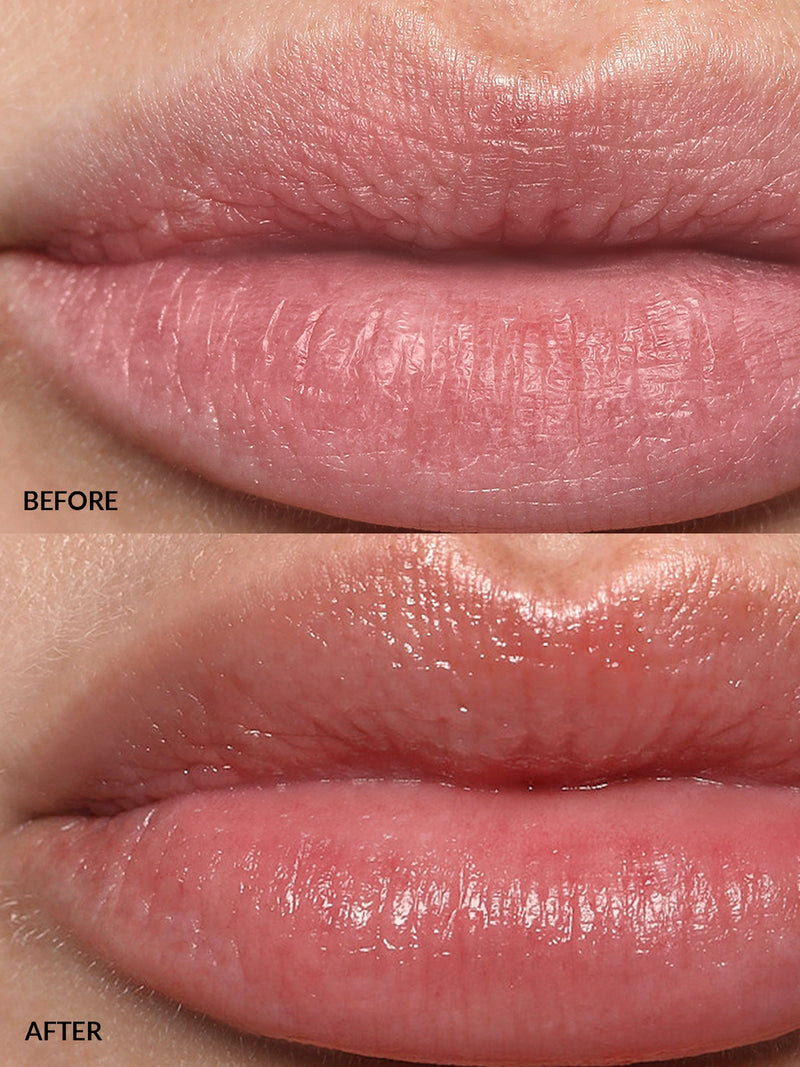 REFY Lip Buff Before & After on Jess Hunt